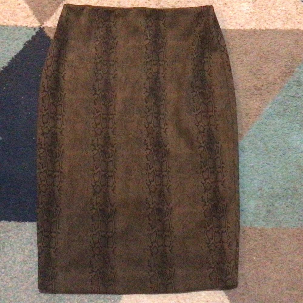 Leopard Print Skirt